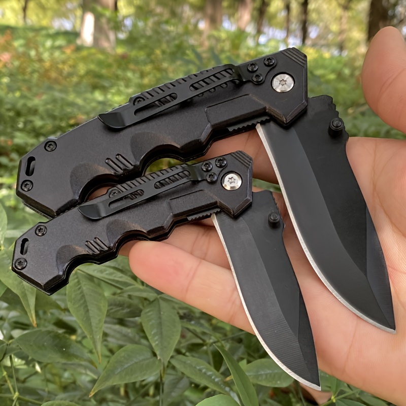 Tactical Mini Knife: Portable Multifunctional Folding Knife For Outdoor  Survival Accessories - Temu
