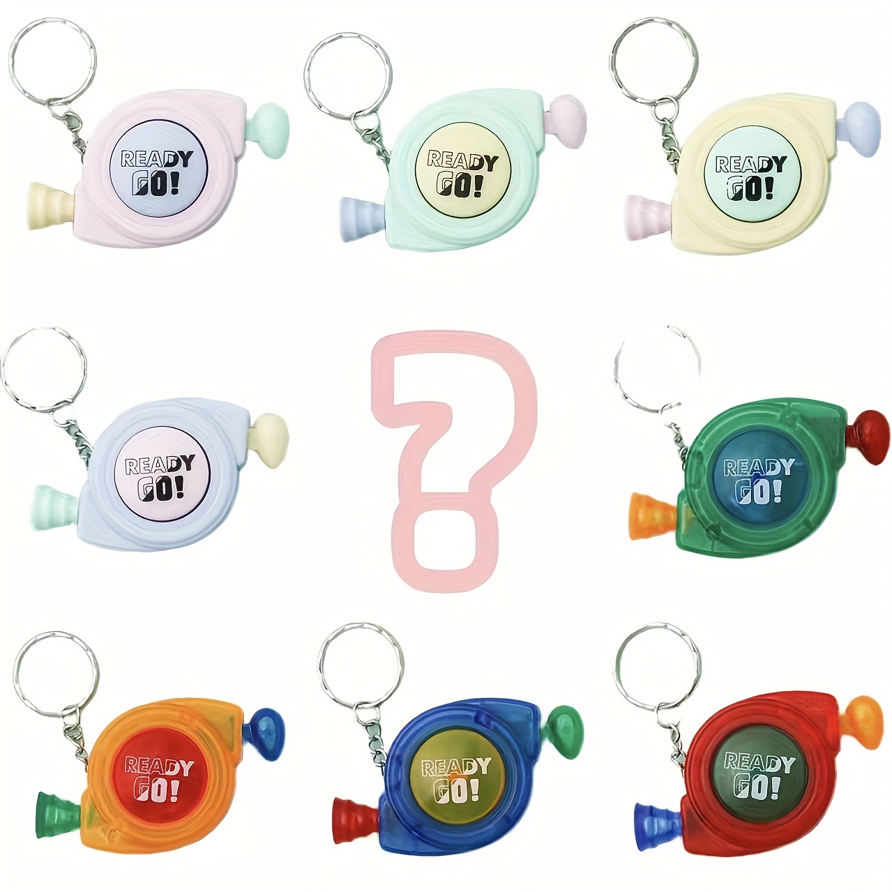 Mini Fun Puzzle Cube Keychains - 12 Pc.