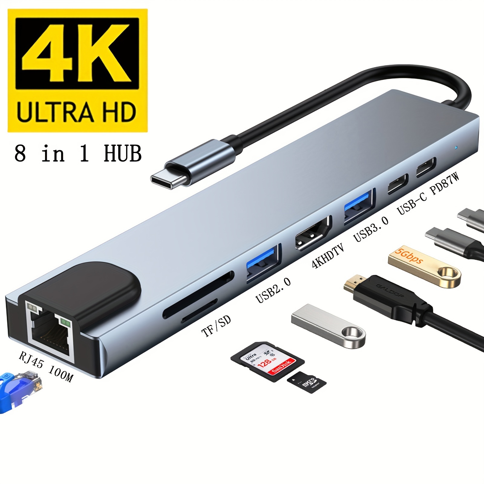 Adaptador multipuerto de USB-C a AV digital - Apple (MX)