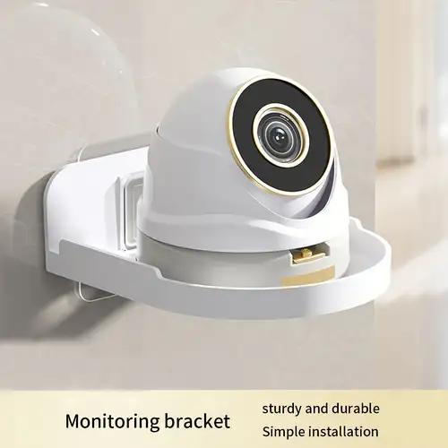 Soporte de montaje de cámara de seguridad de vigilancia, soporte de montaje  en pared universal ajustable para cámaras IP, CCTV