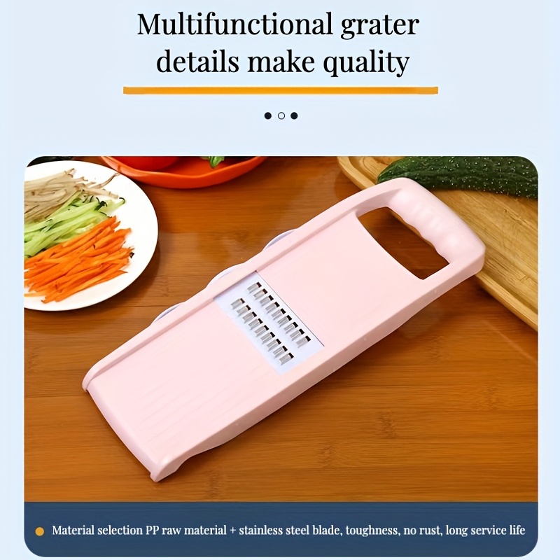 Dual purpose Grater And Cutter For Potatoes Carrots And - Temu