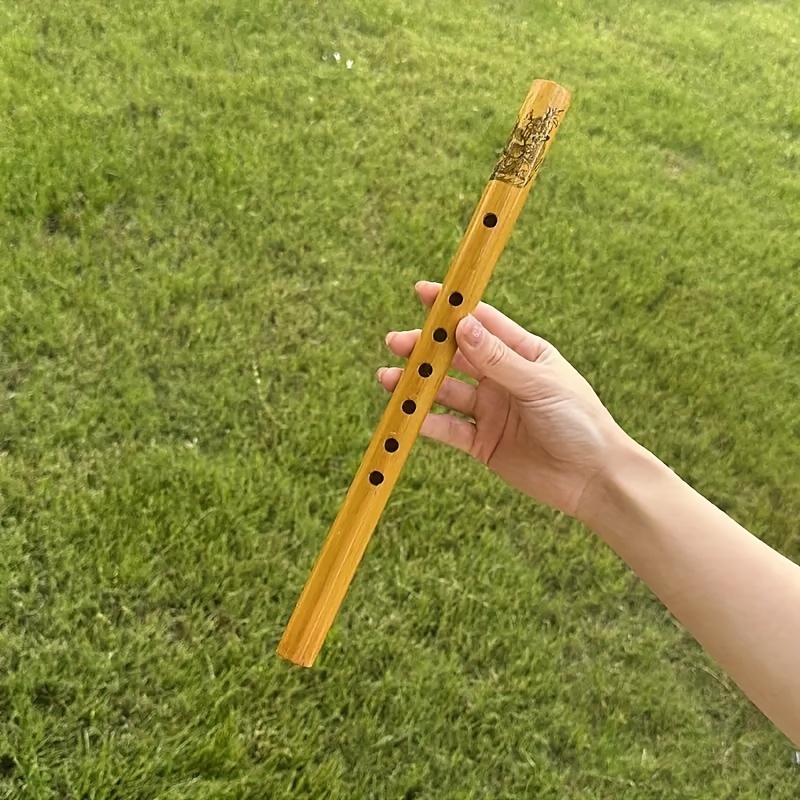 Flûte de Pan en Bambou Artisanale Peinte à la Main pour Débutants