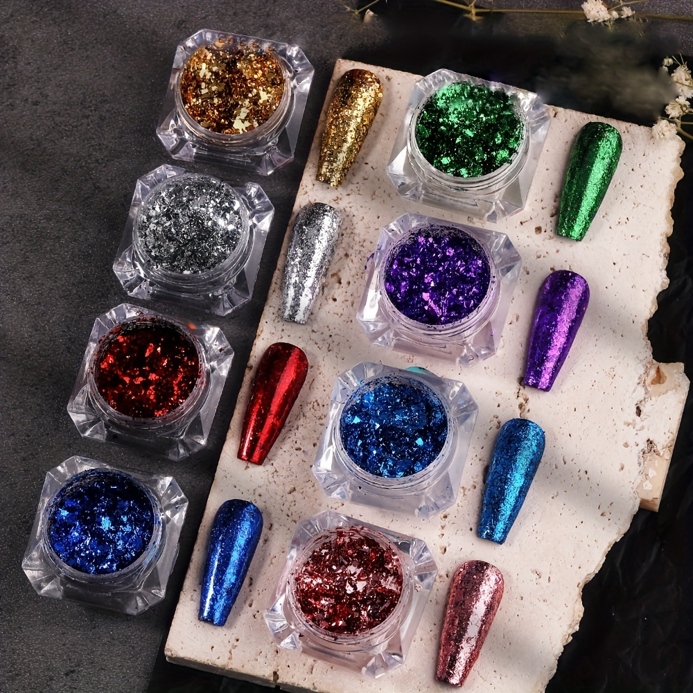 Glitter Acrylic Powder • All the jingle jangle – Exotic Klawz