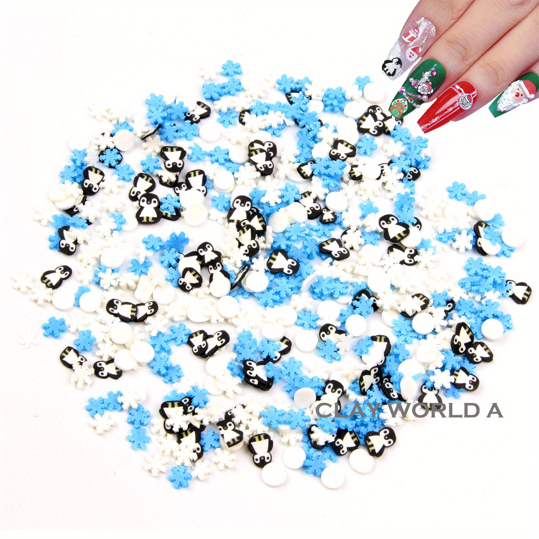 12Pcs Mini Bear Beads Rubber Soft Slime Charms Plasticine Slime Accessories  Beads For Crystal Mud Fluffy Slime 