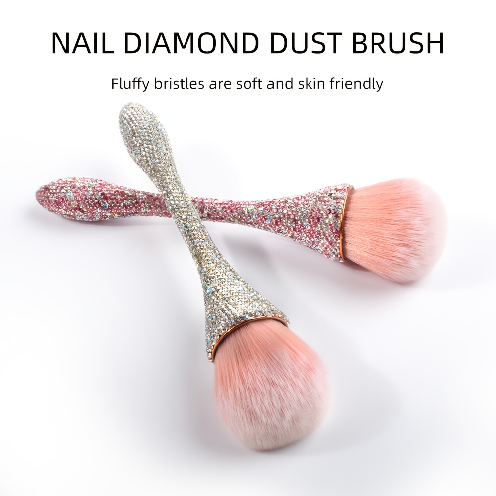 1pc Mushroom Head Powder Blusher Brush Multipurpose Mushroom Shape Soft  Bristles Nail Art Dust Brush Face Makeup Brush For Beginner For Home