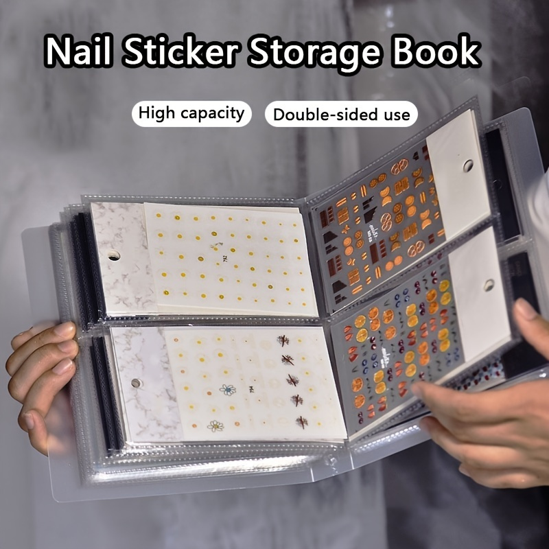 30 Pages Sticker Storage Debter Decorative Sticker - Temu