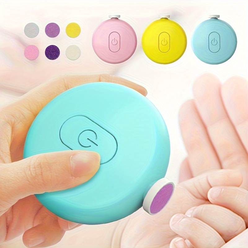  Cortador de uñas eléctrico para bebés, lima de uñas para bebés,  24 en 1, kit de lima de uñas seguro para recién nacidos, niños pequeños o  adultos, cuidado de uñas, esmalte