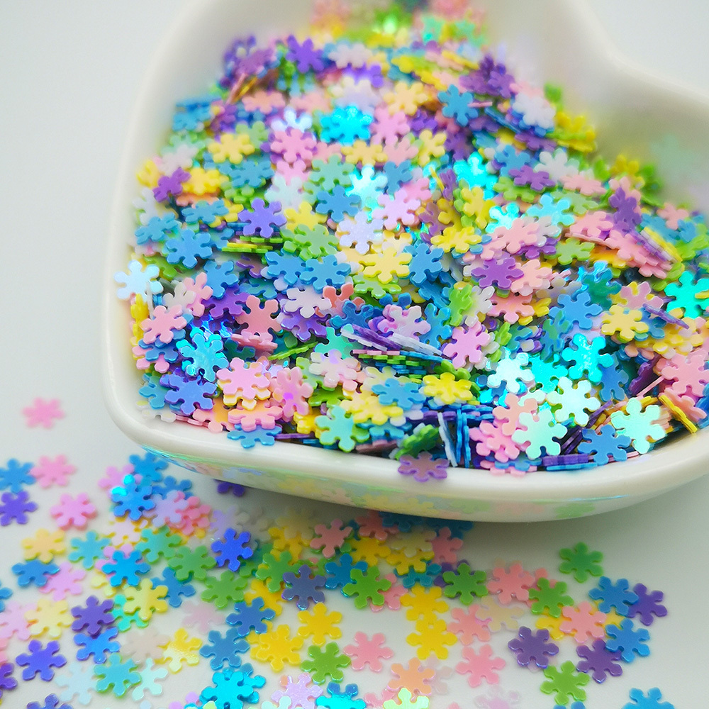 Art Craft Glitter, Star Shape Glitter Confetti for Christmas New Year  Cards, Handcrafts, DIY Home Decoration, Party Festival, Nail Art- 0.35oz  (10g) (Multicolor)