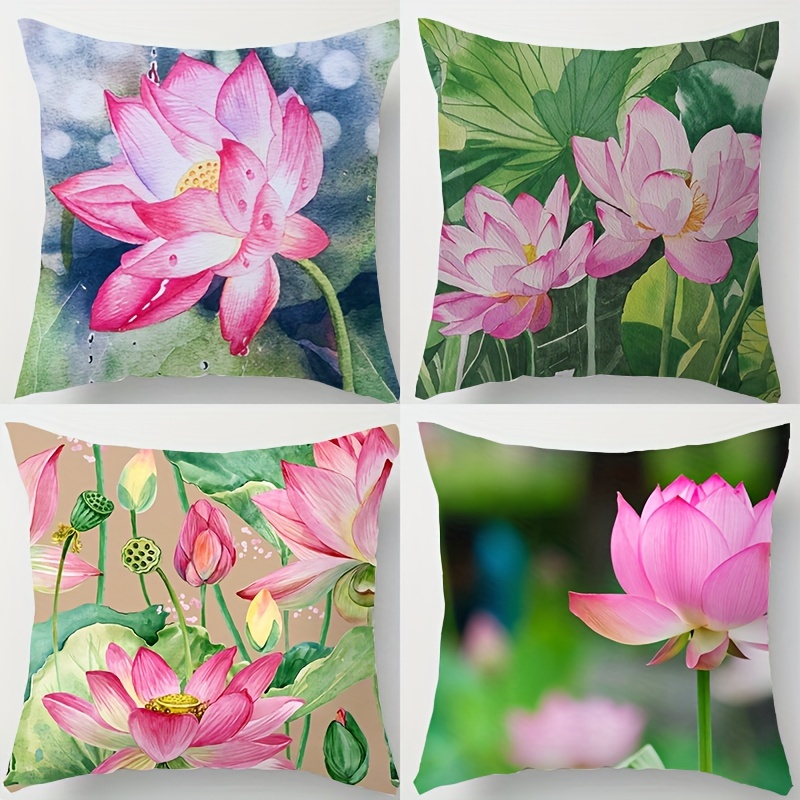 White lotus home sales pillows