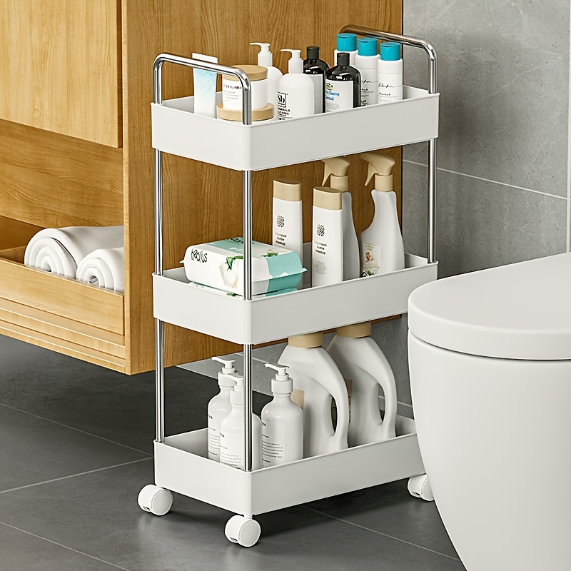  AOJEZOR Juegos de muebles de baño: Gabinete de almacenamiento  de baño pequeño ideal para soporte de papel higiénico, gabinete de papel  higiénico para espacios pequeños, organizador de baño blanco : Hogar