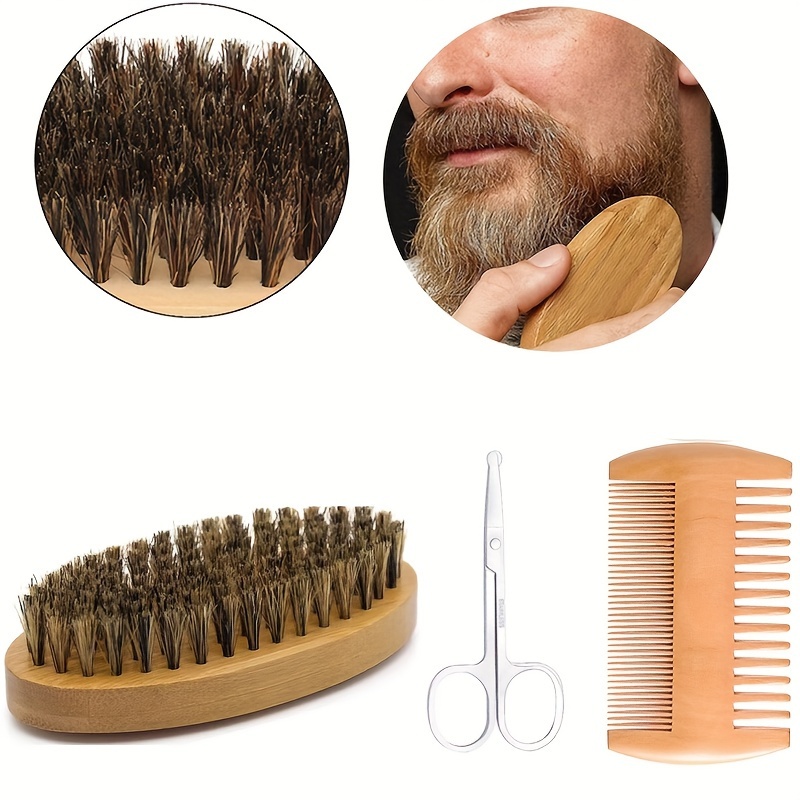  Herramientas para moldear barba y corte de pelo para hombres,  perfectas para líneas de línea de cabello, bordes, plantilla/plantilla para  recortar, bigote, cabra, escote, gran regalo : Belleza y Cuidado Personal