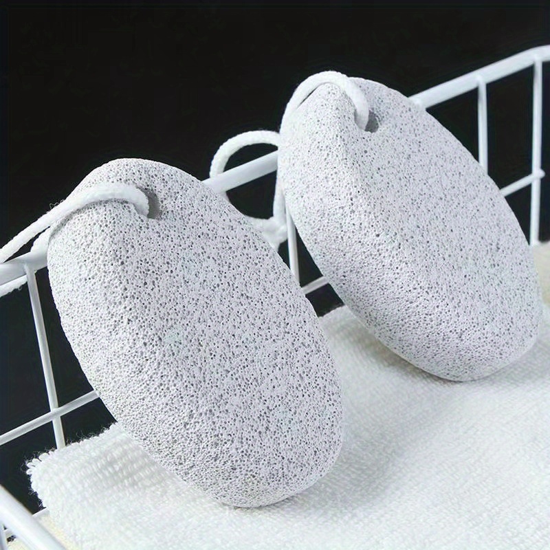 2PCS Natural Pumice Stone, Asqraqo Lava Pedicure Tools Hard Skin Callus  Remover for Feet and Hands - Foot File Exfoliation to Remove Dead Skin, and