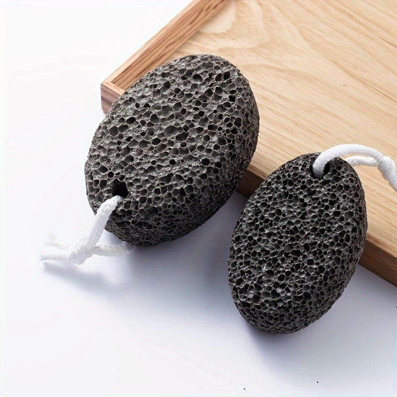 Pumice Stone for Feet 2 Pack Natural Foot Scrubber Pummis Pumas Stones for  Hard Skin Callus Remover Foot File Exfoliation Pedicure Tools Lava Pumice  Rock for Heels Hands to Remove Dry Dead