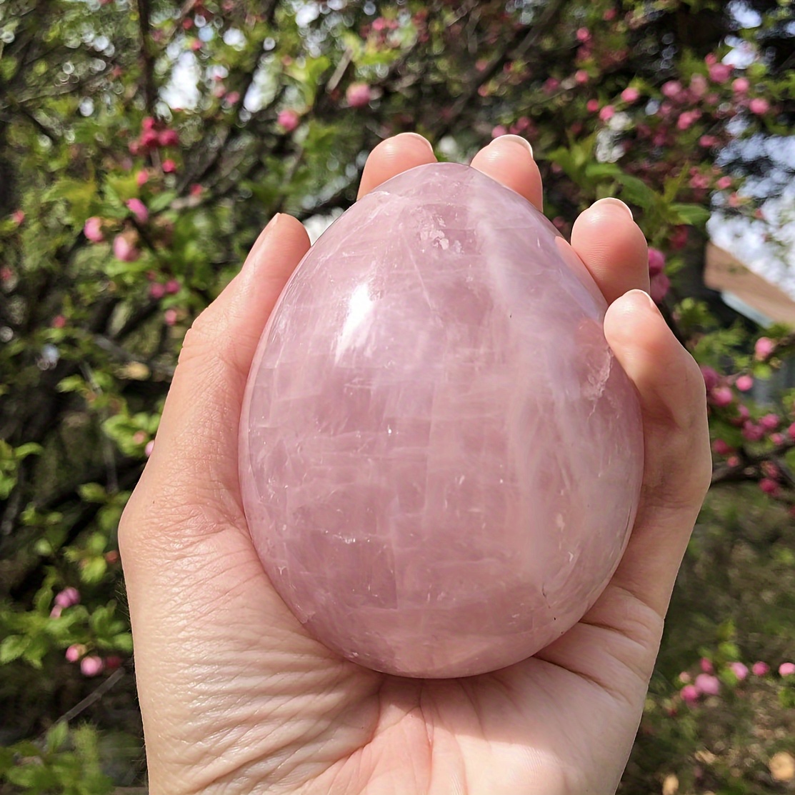 Natural rose hot sale quartz pendant