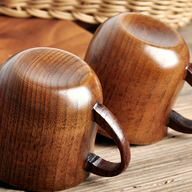 Wooden Tea Cups - Temu South Korea