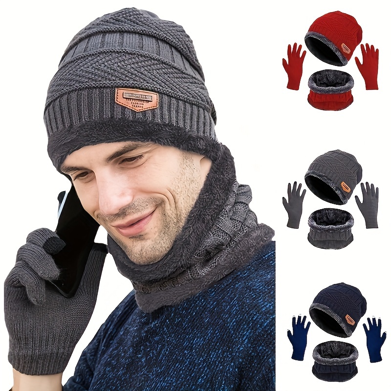 Fashion Men's Youth Street Solid Color Beanie Woolen Hat College Warm  Women's New Cold Hat Knitted Versatile Outdoor Autumn And Winter Couple -  Temu