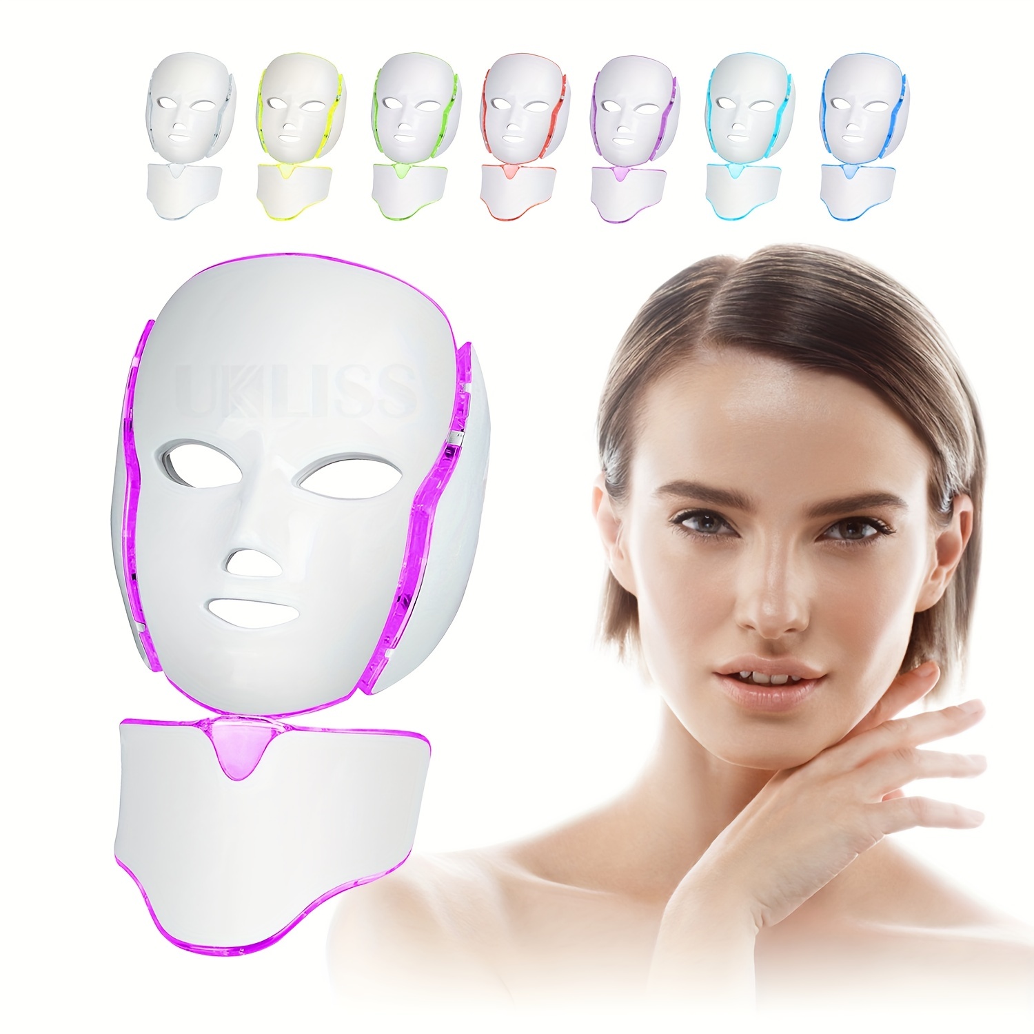 Led Mask With Face Transforming -Bluetooth App, Programmable Digital Smart  LED Light Up Face Mask BoyWithUke Transforming Face Mask for Kid Adults Men