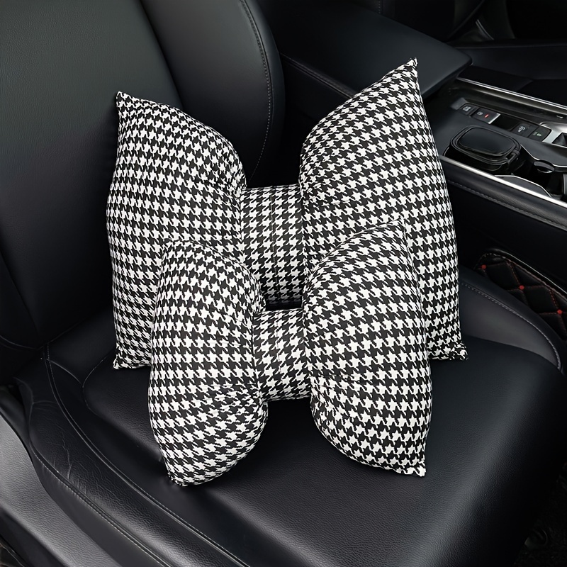 Bling Car Lumbar Pillow Cool Bling Rhinestones Bowknot Car - Temu