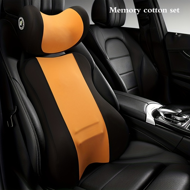 Car Driver's Seat Car Lumbar Protection Back Cushion Car - Temu
