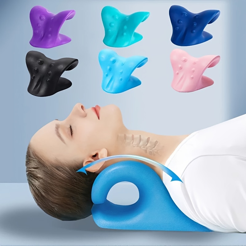 Relieve Neck Shoulder With 's Chiropractic Pillow - Temu