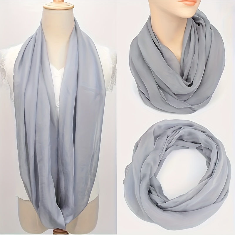 White Scarf - Temu