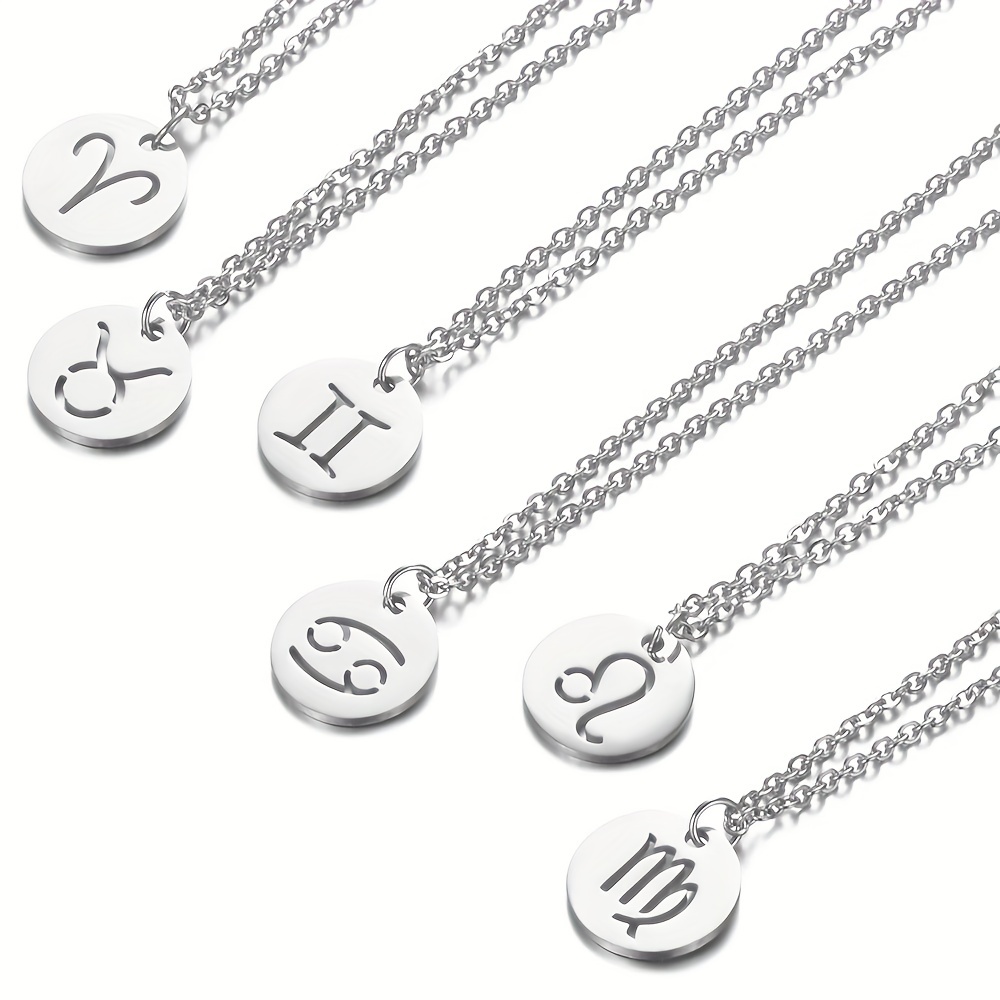 Mix Ancient Silvery Zinc Alloy Zodiac Charms For Jewelry - Temu