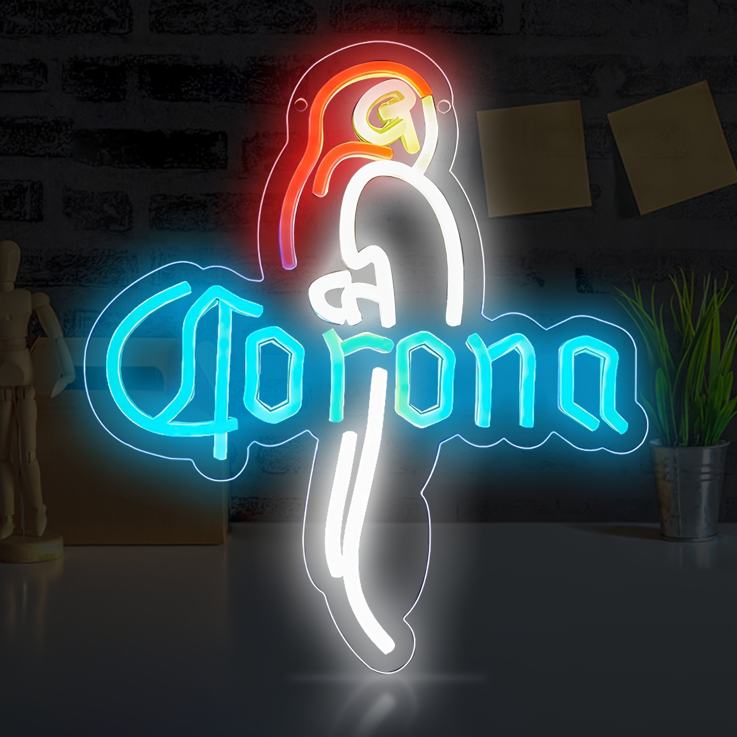 Letrero de Neón de Copa de Vino Bar Neon Sign Cartel Luminoso LED Bar Neón  Bar Ventana Tienda Pared Decoración Amarillo y Blanco Jarra de Cerveza  Forma Letrero de Neón : 