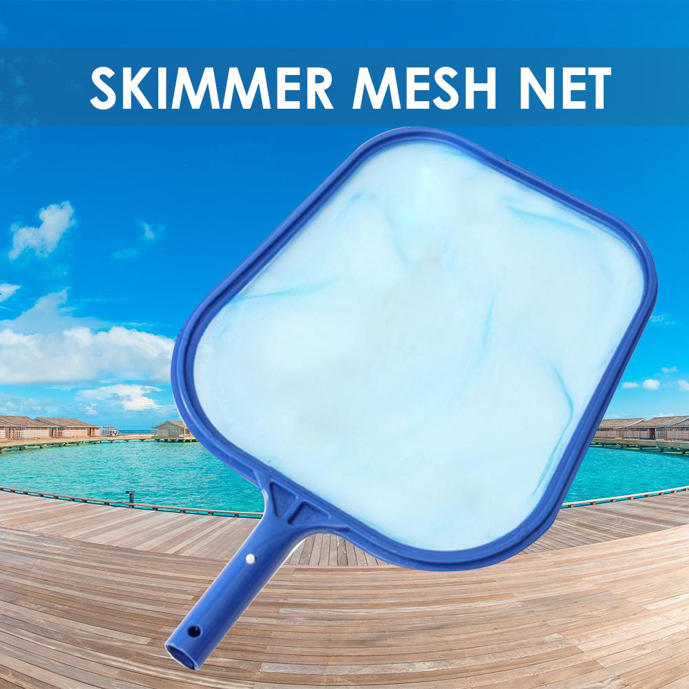 Produits de nettoyage Filet de pêche pour piscine Skimmer Pond Baignoire  Feuille Pêche en eau profonde Filet à feuilles