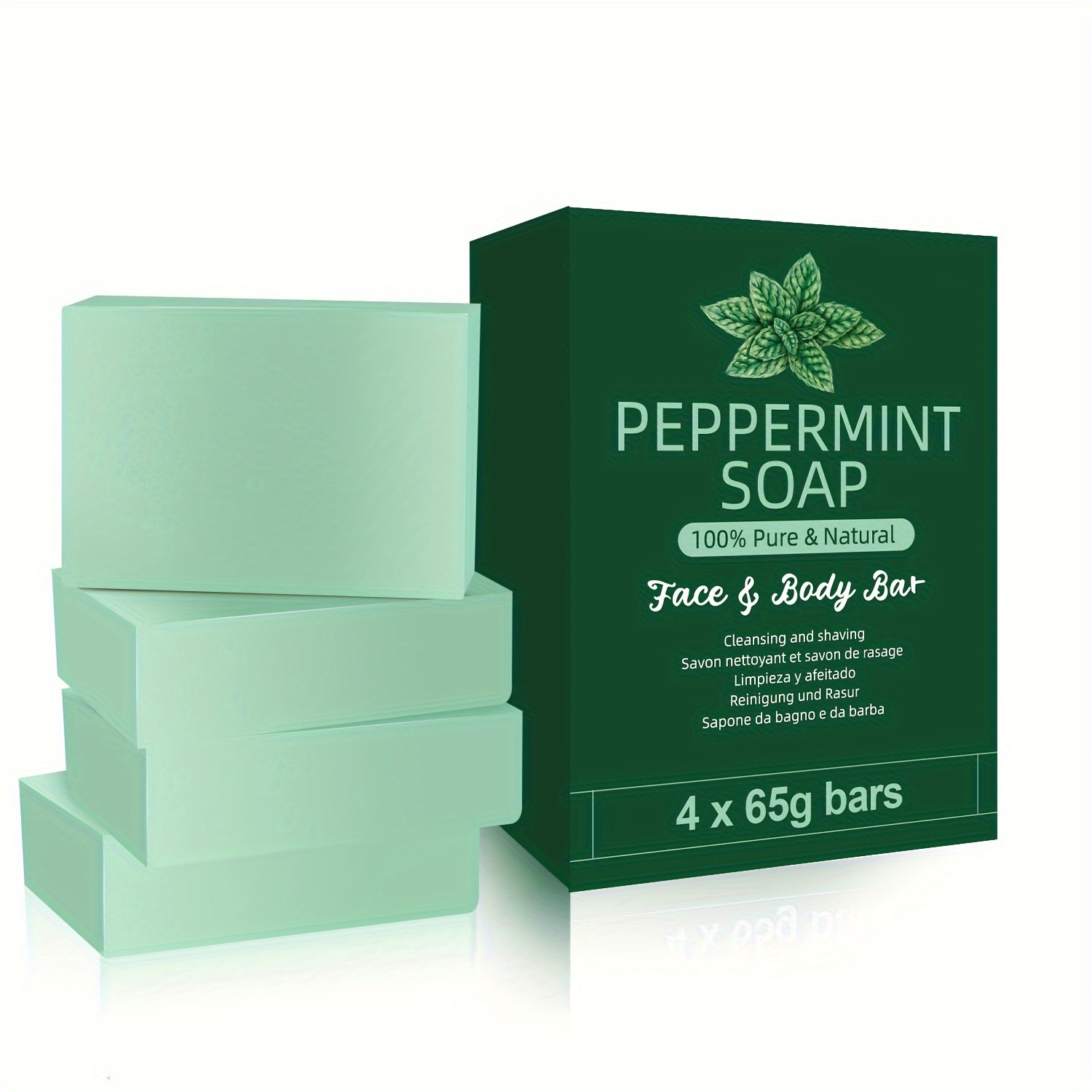 Men's Bar Soap Duo | Eucalyptus + Cedar Leaf | Two 5 fl oz Bars