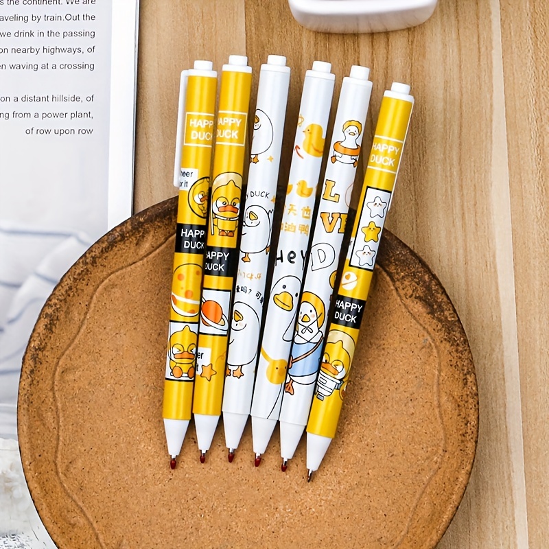 2pcs Cute Mini Flower Gel Pens Black Ink Neutral Pens Kawaii Korean  Stationery Gifts Writing Tools School Office Supplies