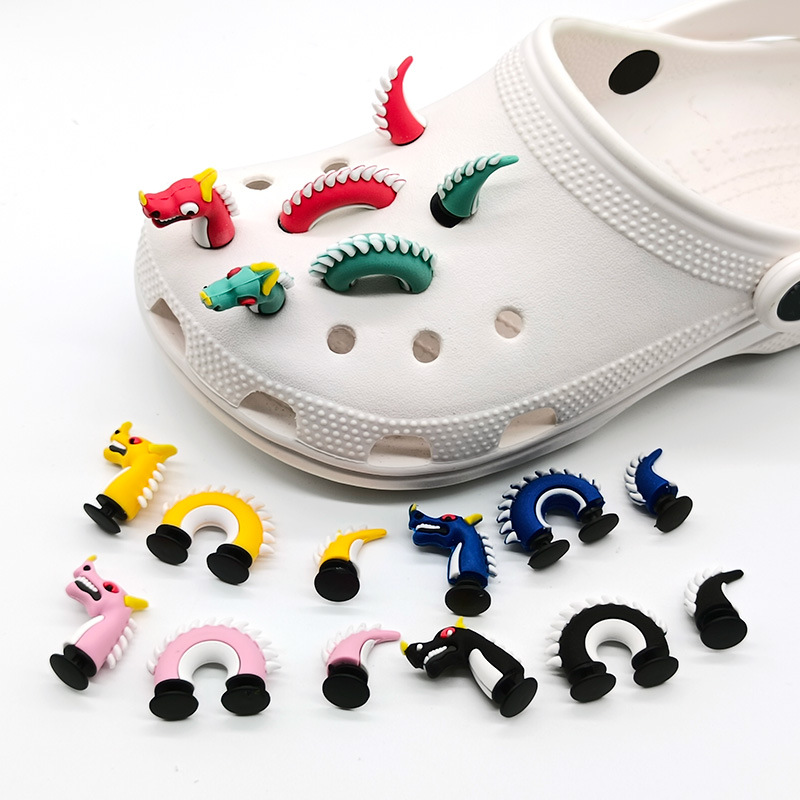 6/12pcs 3D Fruit Series Transparent Strawberry Cherry Shoes Charms for Clogs Sandals Decoration, Shoes DIY Accessories,Temu