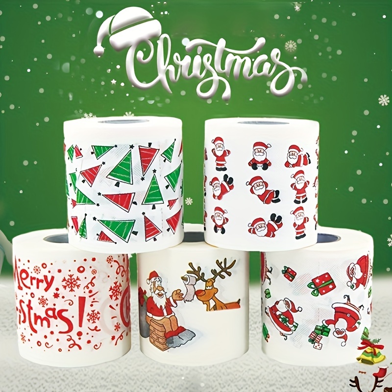 Happy Birthday Toilet Paper Prank, Novelty Funny Toilet Paper Roll Party  Supplies Decorations Funny Tissue Rolls, Gag Gifts For Men And Women,  Birthday Decor, Christmas Decoration, Christmas Gift, Christmas Supplies,  Christmas Party