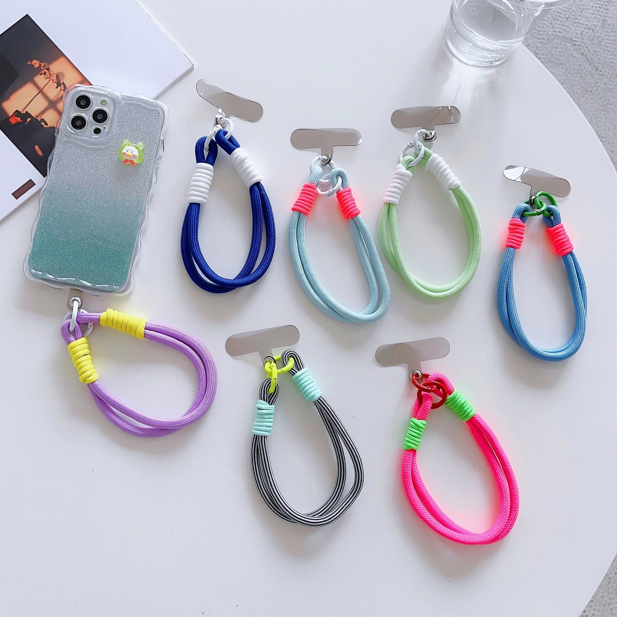 10PCS Cartoon Mobile Phone Straps Lanyard For Keys ID Badge Holder Hang  Rope Neckband Keychain Webbing Ribbon Accessories - AliExpress