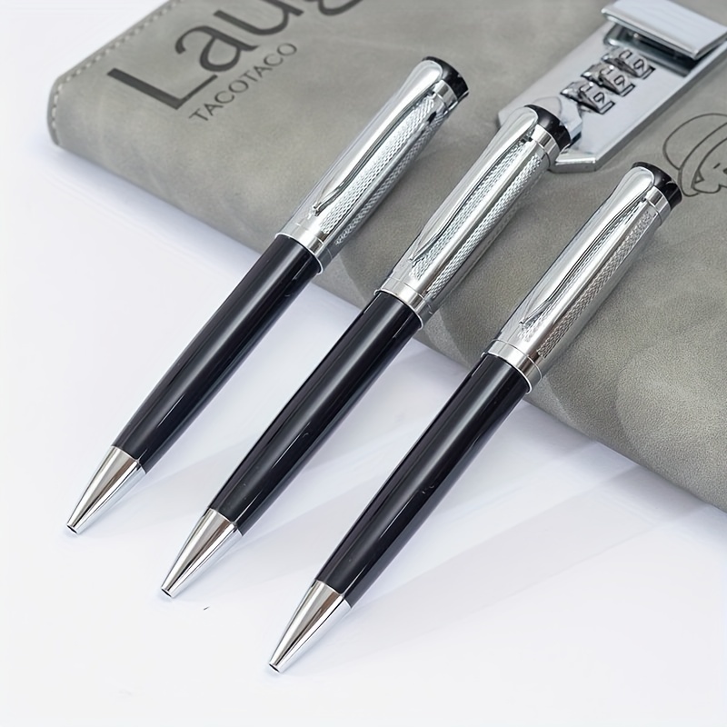 Metal Stainless Steel Pen Portable Ball Pen Creative Gift - Temu