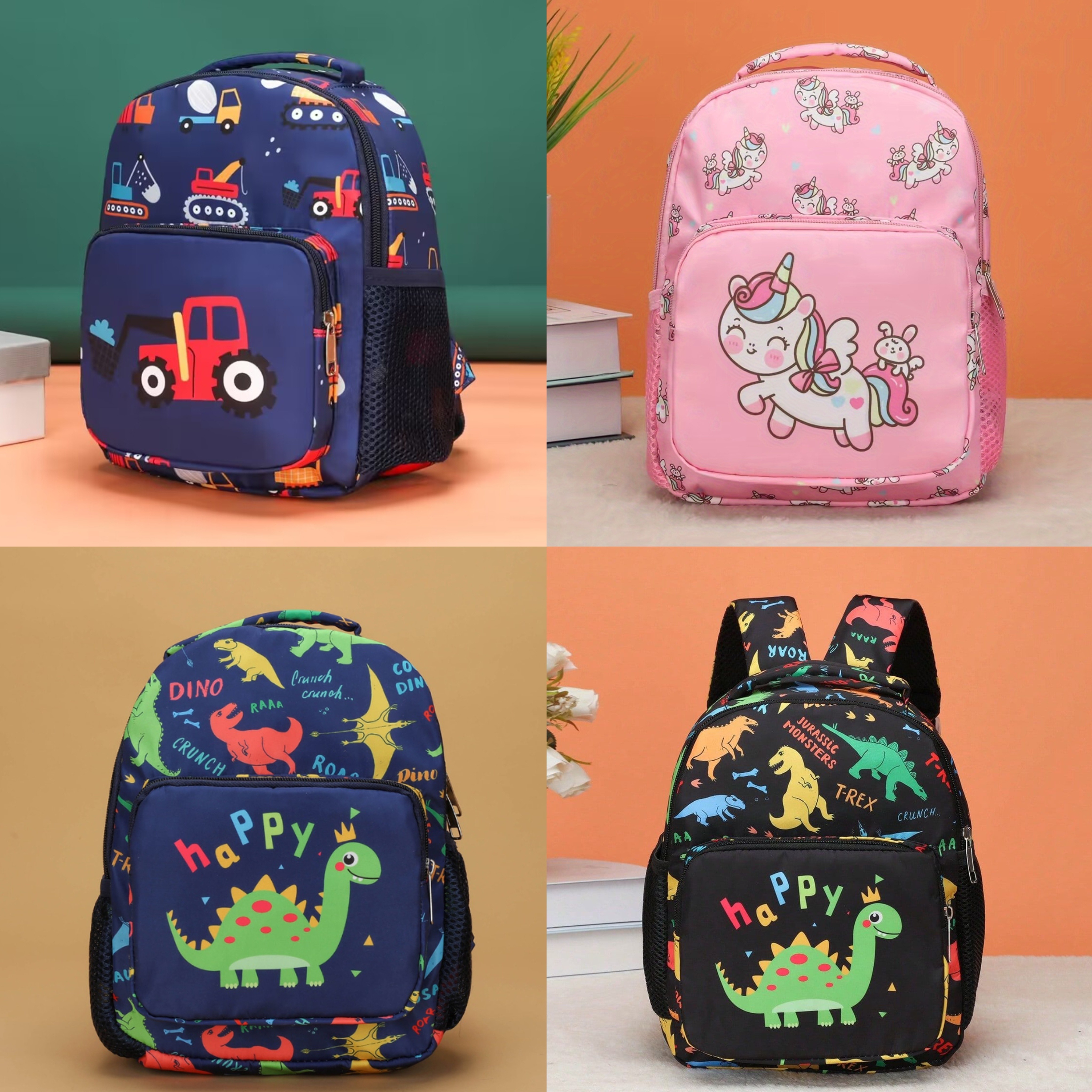 Pink Shiny Girls Backpack Sequin Unicorn Design Satchel Adorable Bookbag  Fashion Cute Travel School Bag for Student Random Color - AliExpress