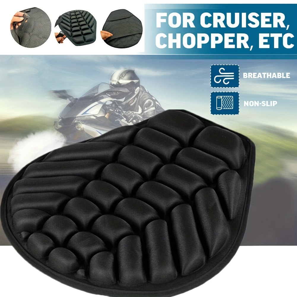 Motorcycle Foldable 3D Air Fillable Seat Cushion