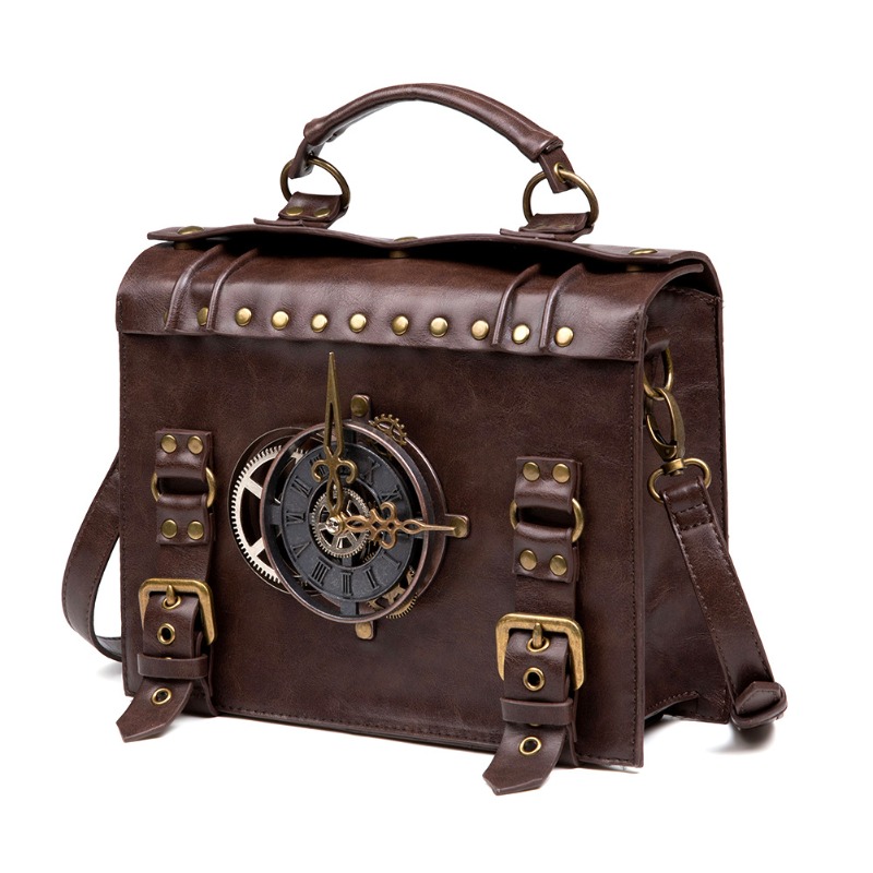 Steam Punk Retro PU Waist Bag Hip Packs For Women's Crossbody Cross  Multi-function Outdoor Leg Phone Pouch Fanny Pack Belt Bag - AliExpress