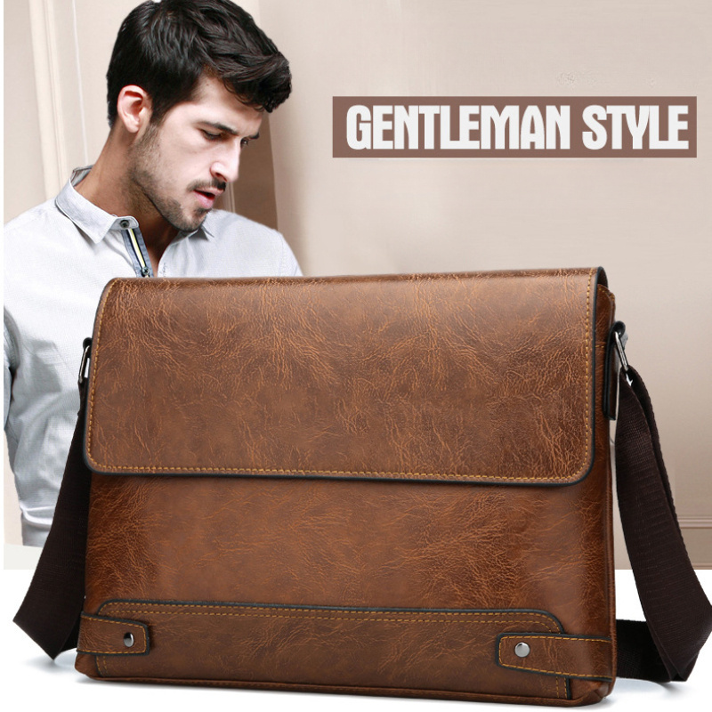 bolso cuero genuino hombres bolso bandolera hombre bolsos hombres piel  bolsos de mano bolso mensajero hombre bolso hombro cremallera maletin hombre  negocios maletin ordenador portatil cuero porta documentos maletin -  AliExpress