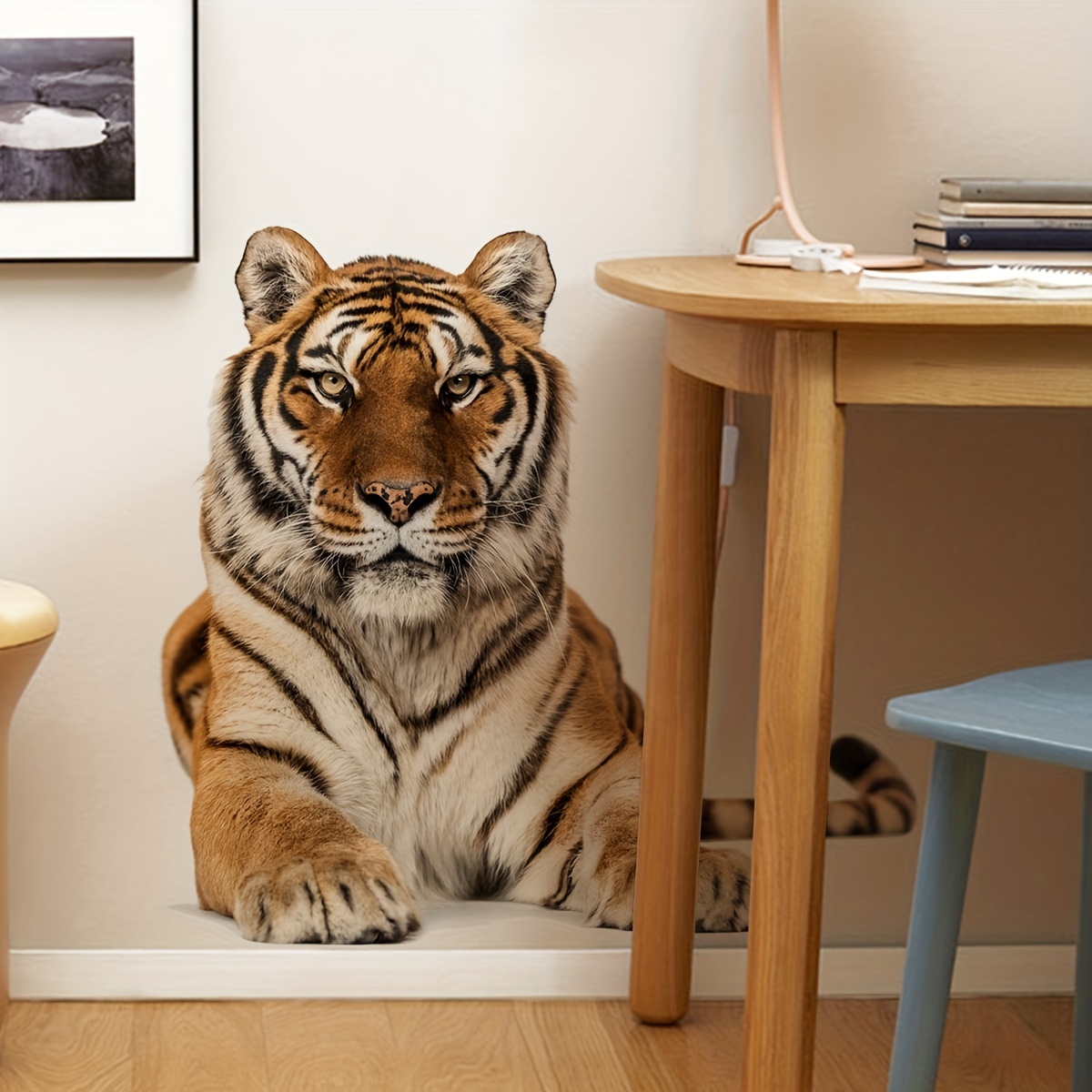 Comprar Pintura en lienzo de animales modernos, carteles con reflejo de  tigre e impresiones, Cuadros de pared para Cuadros, decoración del hogar  para sala de estar, sin marco