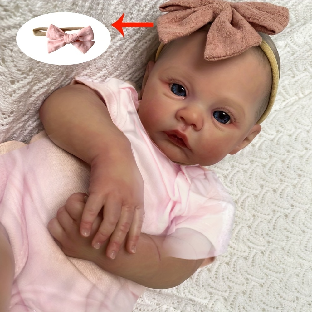 24 Truly Cute Girl Lifelike Reborn Baby Doll SweetHouse Reborns® Dorota   Lifelike Reborn Dolls for Sale❤️Cheap Realistic Silicone Newborn Baby Doll