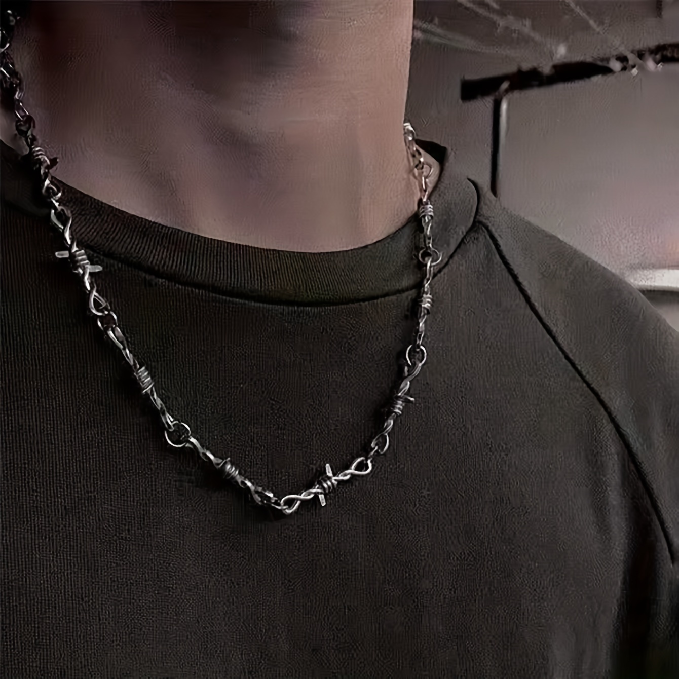 Punk Gothic Padlock Collar Unisex Men Women Heavy Duty Chain Links Choker  Necklace Brass Padlock Necklace - AliExpress