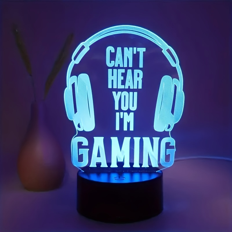 3D LED Night Light Roblox Video Gamer Illusion Lamp with 16 Colors Changing  for Home/Office Decorations, Touch Table Desk Lamp, Toys and Gifts for Kids  : : DIY & Tools
