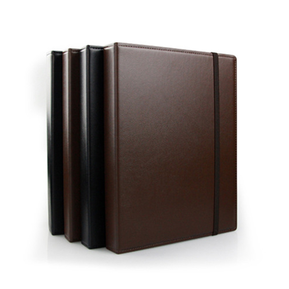 Leather Loose leaf Large capacity Coin Collection Book: - Temu