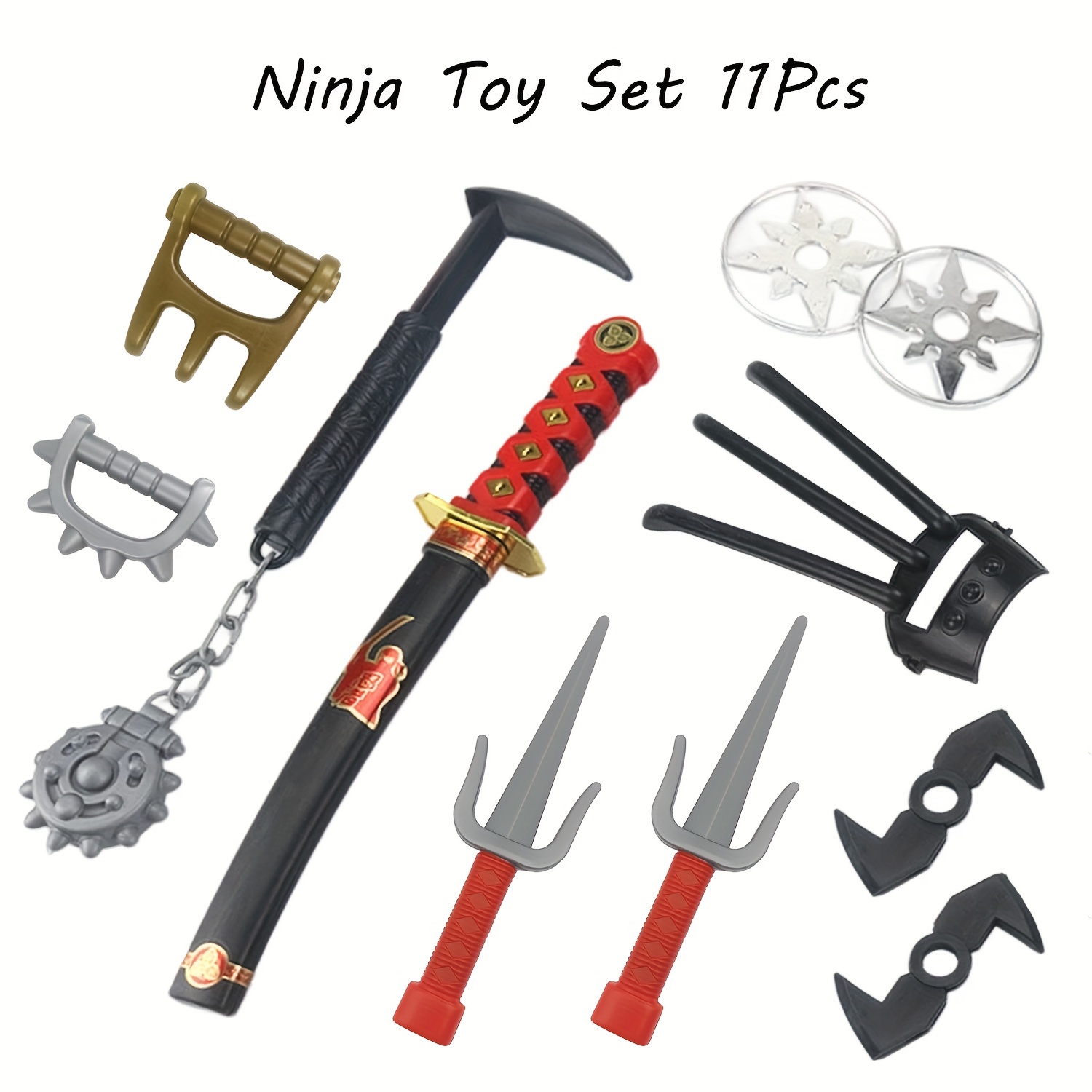  Ninja Rubber Throwing Knife - Kunai [Outdoor Sports] : Martial  Arts Ninja Weapons : Sports & Outdoors