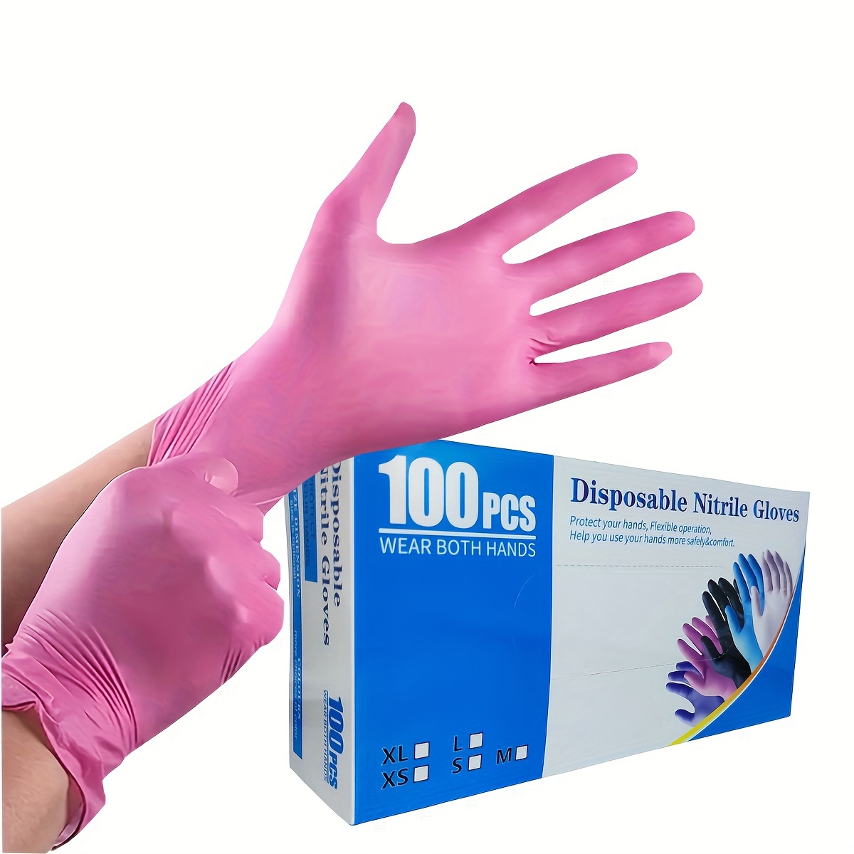 100/200/300/500 Uds. Guantes Desechables Plástico - Temu