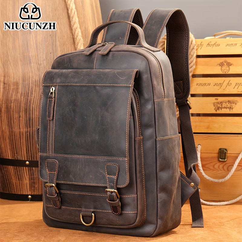 Renwick best sale backpack leather