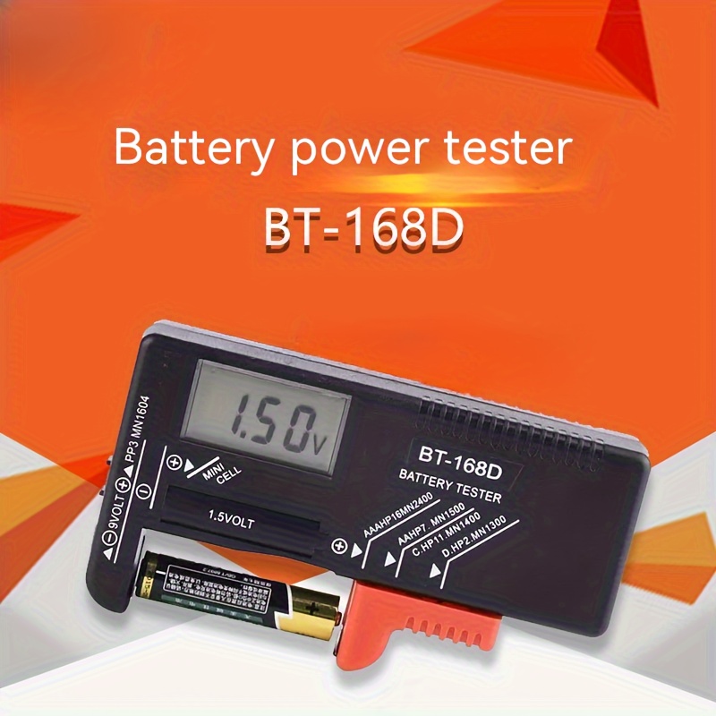 Testeur numérique de capacité de batterie BT168D Pro – - Temu Belgium