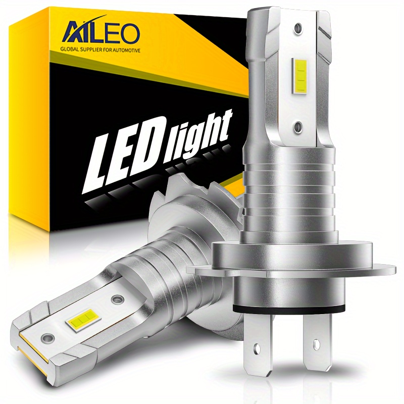 H1 Led Kit di conversione lampadina faro 100w 14000lm 6500k anabbaglianti /  abbaglianti