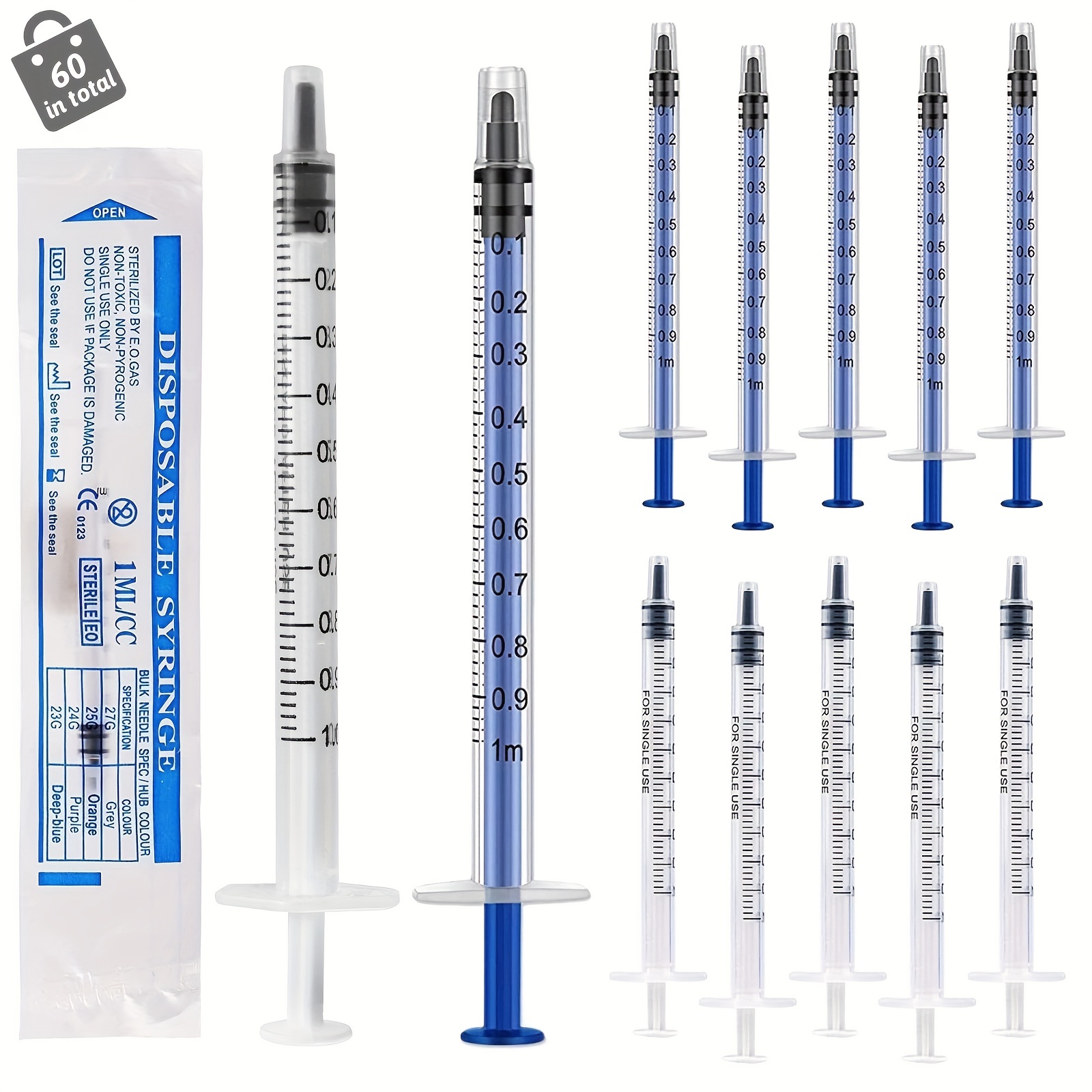 Strong, Durable and Reusable 27g 1 inch needle 