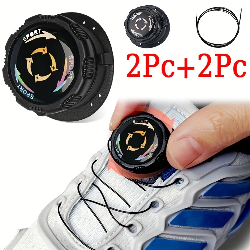 Heavy Duty Cord Locks, Shoe Lace Locks Buckles Fastener for No Tie  Shoelaces and More